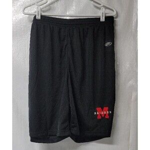 Men's Black Gym Shorts Rawlings Size XL - New